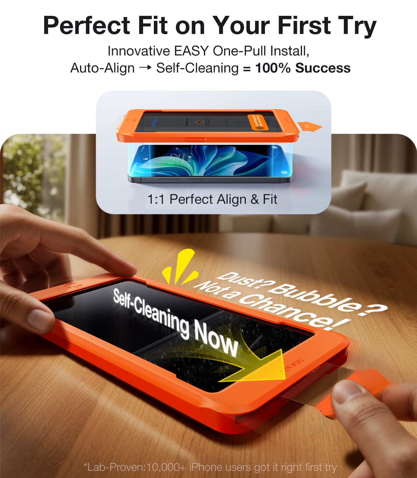 UltraGlass Samsung Galaxy S26 Ultra Privacy Screen Protector, 2 Pack